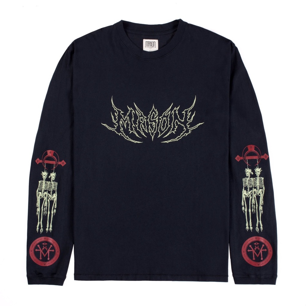 Rare Mason Long Sleeve Tee Shirt Joe Perez Collection 1 : Resurrection Size XL